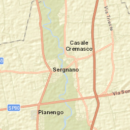 Camisano Street Map