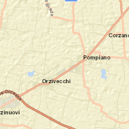 Orzivecchi Street Map