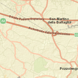 San Martino della Battaglia Street Map