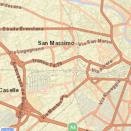 Verona Street Map