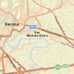 Verona Street Map