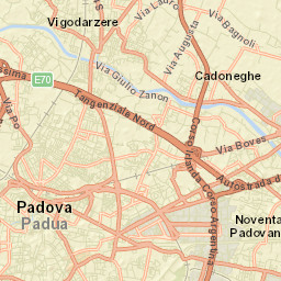Noventa Street Map