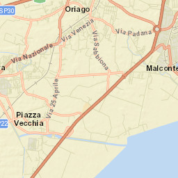 Mira Taglio Street Map