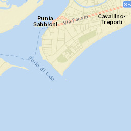 Ca' Savio Street Map