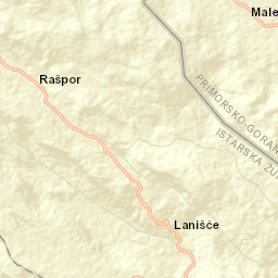 Općina Lanišće Street Map
