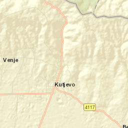 Kutjevo Street Map