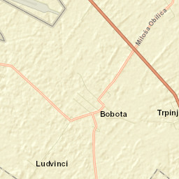Bobota Street Map