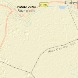 Ravno Selo Street Map