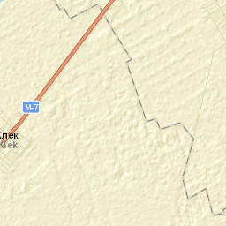 Klek Street Map