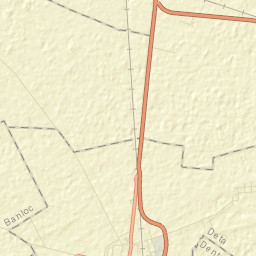 Oraş Deta Street Map