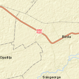 Comuna Birda Street Map