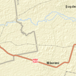 Măureni Street Map