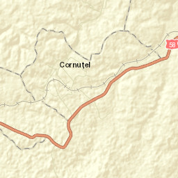 Cornuțel Street Map