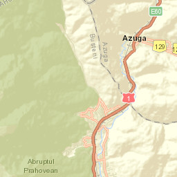 Azuga Street Map