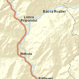 Oraş Nehoiu Street Map