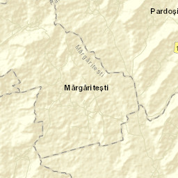 Comuna Mărgăriteşti Street Map