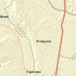 Topliceni Street Map