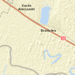 Braniştea Street Map