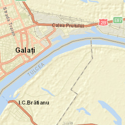 Municipiul Galaţi Street Map