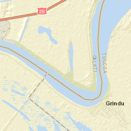 Comuna Grindu Street Map