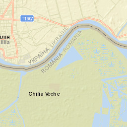 Chilia Veche Street Map