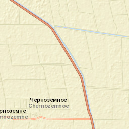 Chernozemnoye Street Map