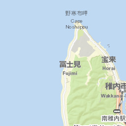 Wakkanai Street Map
