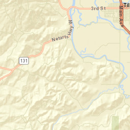 Tillamook Street Map