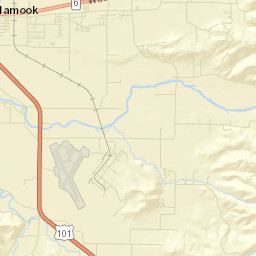 Tillamook County Street Map