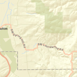 36050 Southwest Bald Peak Road, Hillsboro Street Map