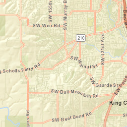 King City Street Map