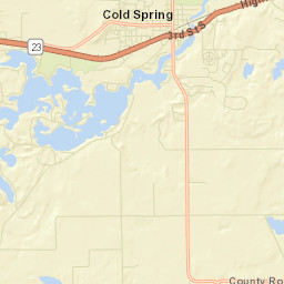 300-498 2nd Avenue South Cold Spring MN Street Map