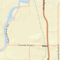 Lincoln County Street Map