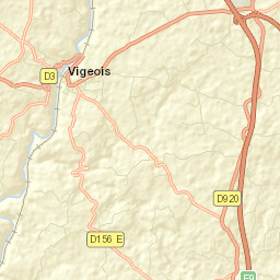 Vigeois Street Map