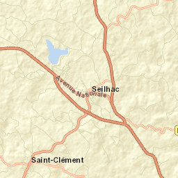 Saint-Clément Street Map