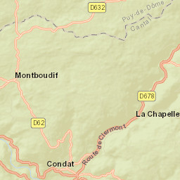 Condat Street Map