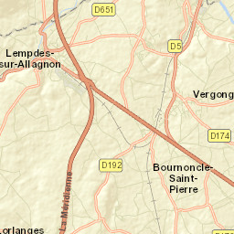 Vergongheon Street Map