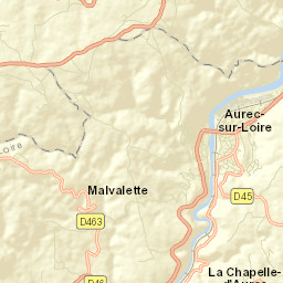 Aurec-sur-Loire Street Map