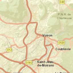 Saint-Jean-de-Moirans Street Map