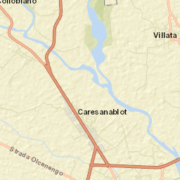 Caresanablot Street Map