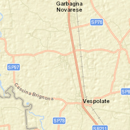 Garbagna Novarese Street Map