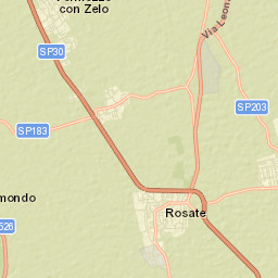 Rosate Street Map