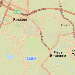 Pieve Emanuele Street Map