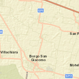 Borgo San Giacomo Street Map