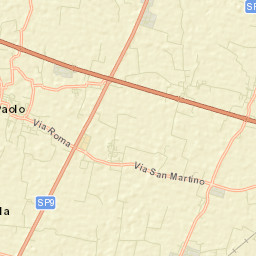 San Paolo Street Map