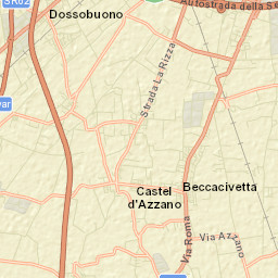 Dossobuono Street Map
