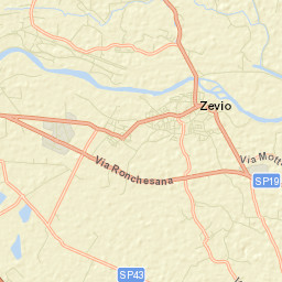 Zevio Street Map