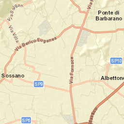 Ponte di Barbarano Street Map