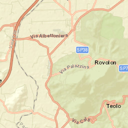 Bastia Street Map