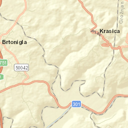 Brtonigla Street Map
